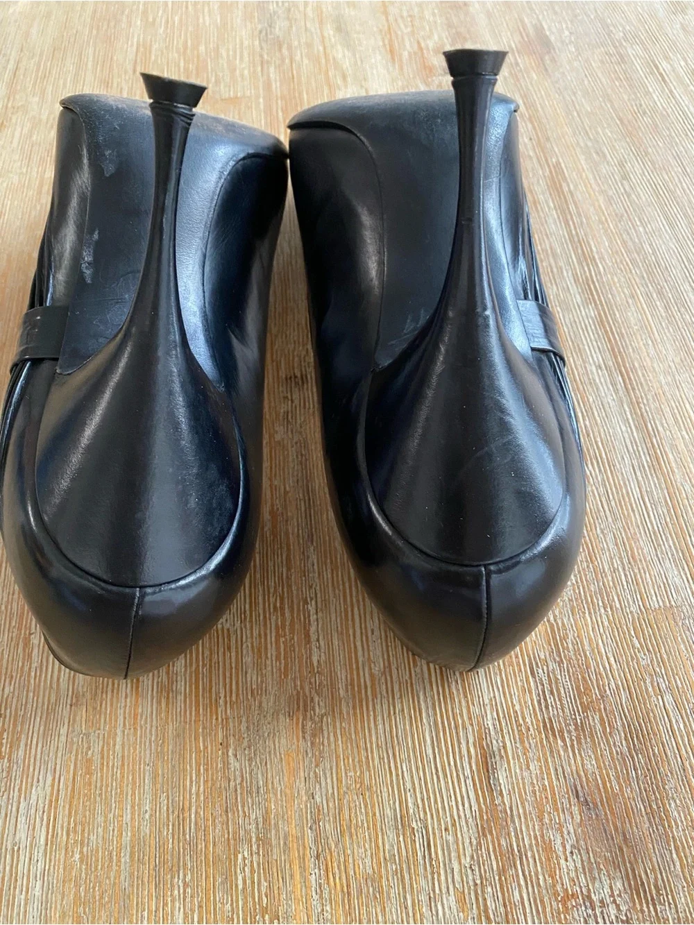MANDEL’S Fascinating Slippers Skyscrapers New York Vintage Stiletto